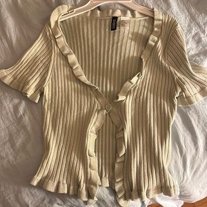 H&M button front shirt